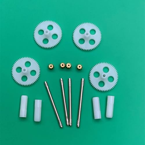 Miniatura 6 de MOUDOAUER RC Quadcopter Drone Recambios Motor Gear y engranajes principales Set para Syma X5 X5C X5SC pieza de repuesto accesorio
