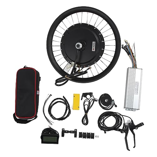 Kit de motor de cubo de bicicleta elétrica, liga de alumínio 72 V...