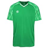 Umbro Adult Paton Jersey, Emerald/White, Large