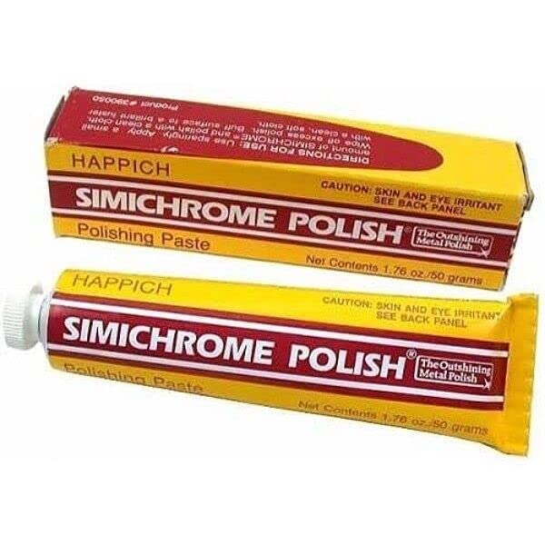 Replacement for fits Simichrome Polish 1.76 oz Happich Metal Polishing Paste 390050 Bakelite Test