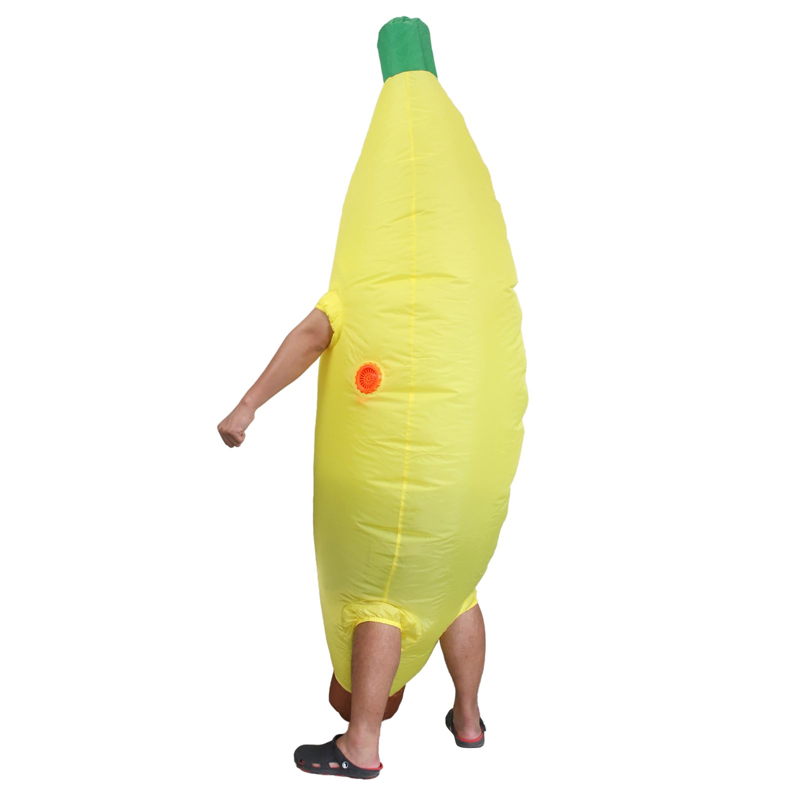 Costume gonfiabile a forma di banana per adulti, per Halloween