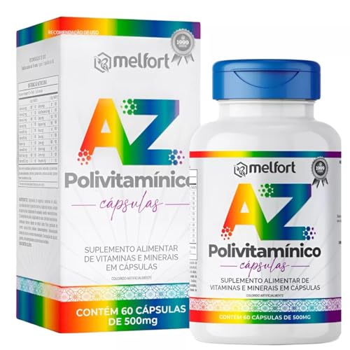 Suplementos Alimentares: o que são e para que servem 4 Polivitamínico Az 500g 60 Capsulas Super Completa