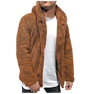 Mannen Bovenkleding Warme Jas Heren Herfst Winter Nieuwe Hooded Pure-Colour Losse Casual Pluche Jas Herfst Winter Warm Jas Jas Vesten Sweatshirt