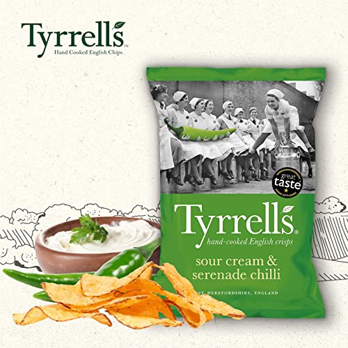 TYRRELLS, Chips Sour Cream, Patatine al