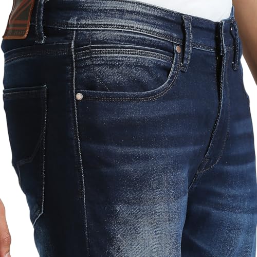 Image of Pepe Jeans Men's Straight Fit Jeans | Mid Rise | Chinox | Jeans for Man