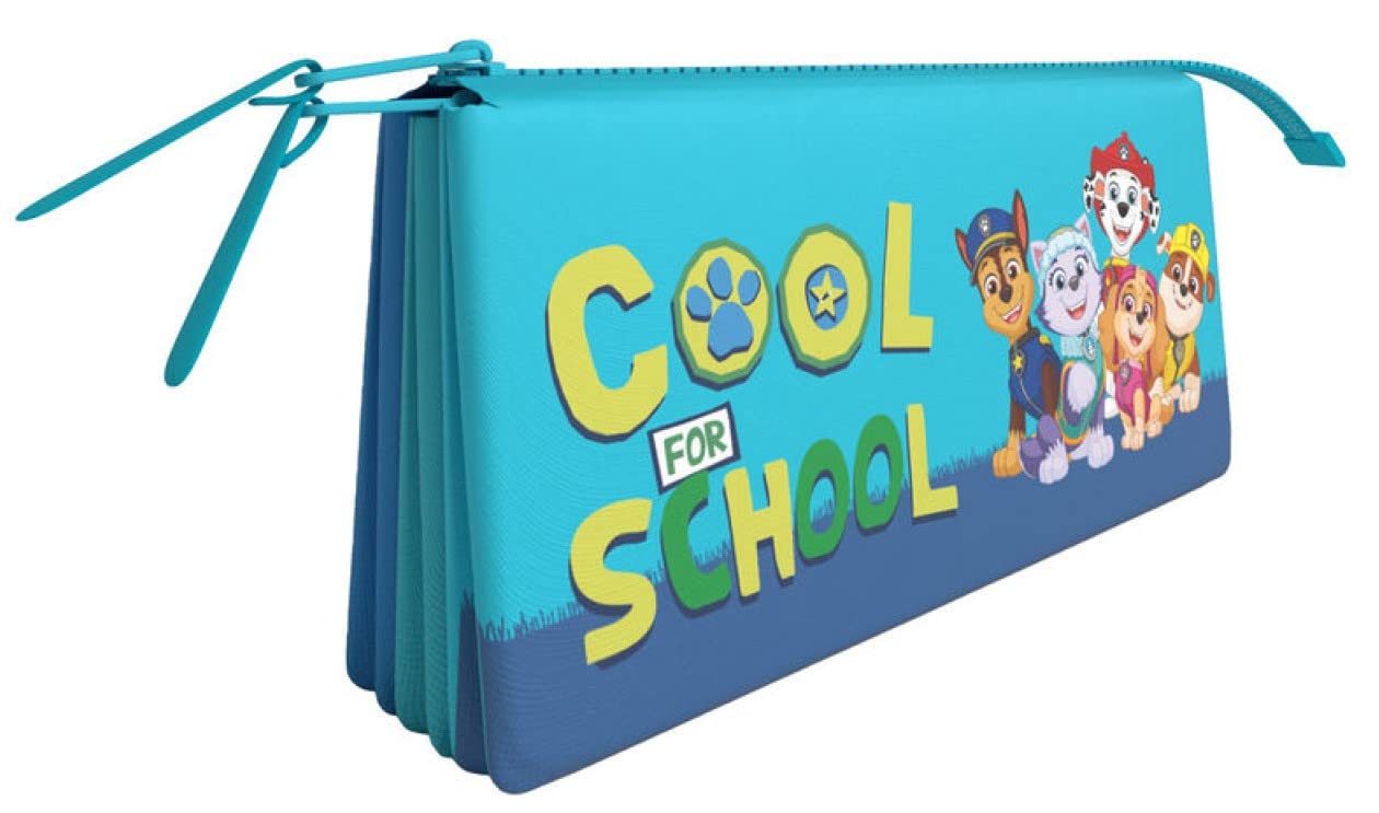 Educa Borras Unisex Kids Bleu Pencil Case Paw Patrol
