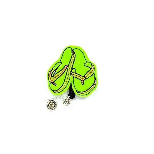 Flip Flop Badge Reel Retractable