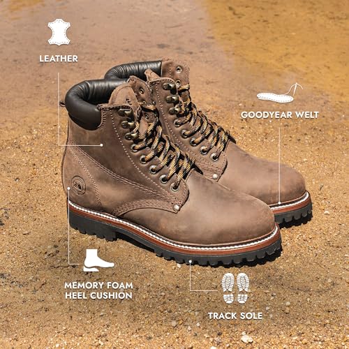 Haiker - Men's Leather Outdoor Hiking Boot Style 24132