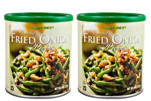 4 Pack Trader Joe's Gourmet Fried Onion Pieces: - 8 oz. (227g) each