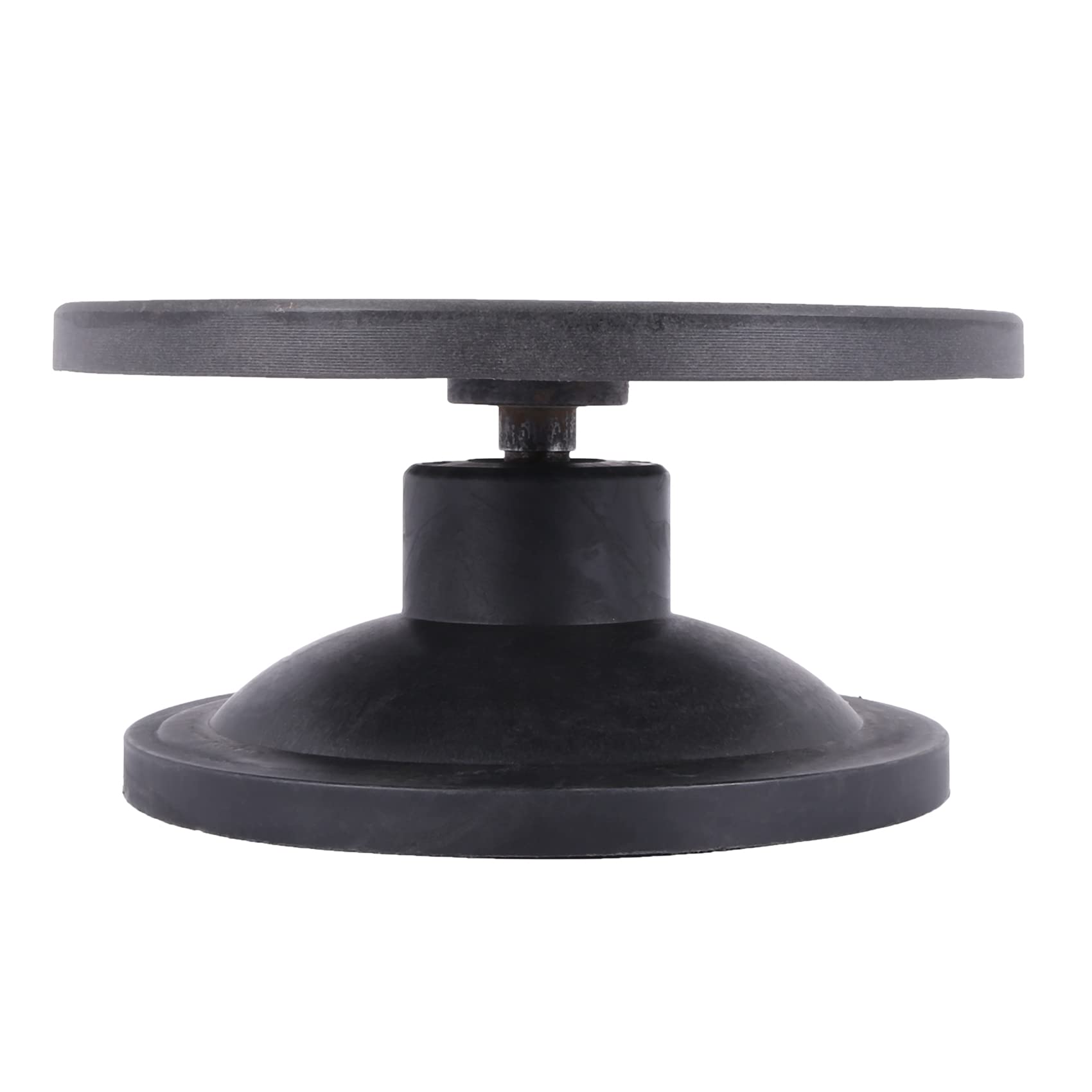 Giratorio Escultura de Arcilla Giratoria CeráMica de Modelado Tocadiscos MultifuncióN Placa Giratoria Mesa de Talla Rueda de CeráMica Negro