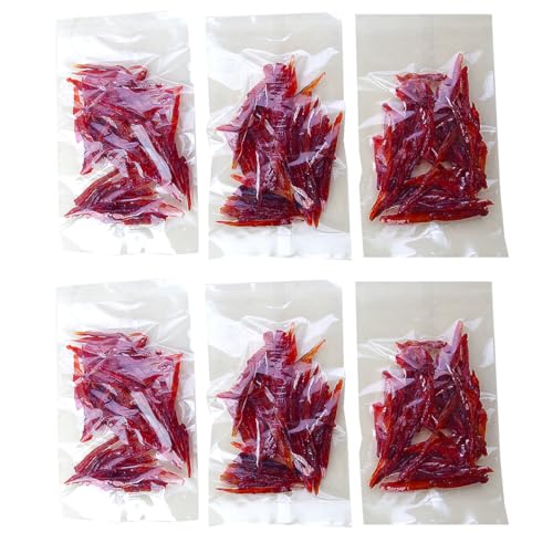 余市鮭トバカット 50g×6袋【北海道産サケ使用】絶品サーモンの珍味 古くから伝わるさけ冬葉 食べやすい一口サイズの極上鮭とば