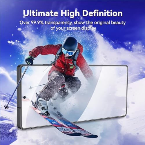 Image of Czartech Quik-Fix Tempered Glass Screen Protector for Samsung Galaxy S26 | Edge to Edge 9H Screen Guard with Self Application Tool | Bubble Free | Scratch Guard | Fingerprint Supported