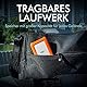LaCie Rugged Mini 2TB tragbare externe Festplatte, 2.5 Zoll, PC & Mac, inkl. USB-C w/o USB-A Kabel, inkl. Rescue Service (LAC9000298)