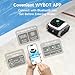 (2025 Upgrade) WYBOT C1 Robotic Pool Vacuum for Inground & Above Ground Pools, 150mins Cordless Pool Cleaner 4-in-1 Wall & Waterline Cleaning Up to 1,614sq.ft, Smart Navigation, App Support