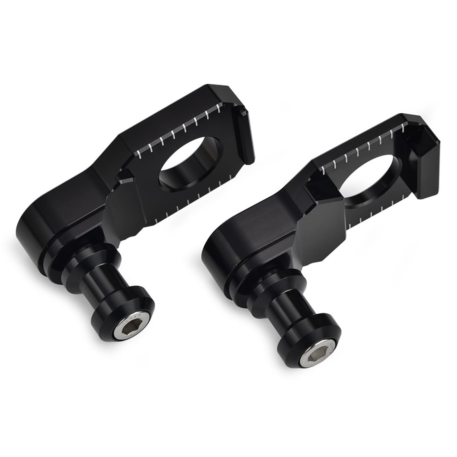 Kettenspanner Einstellbarer Kettenspanner Motorradständer Hinten Schwinge Sliders Kettenspanner Blöcke Fit Für Suzuki Hayabusa GSX1300R 2008-2019