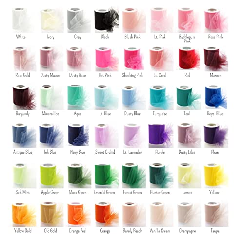 Premium 3-Inch Maroon Tulle Fabric Roll – 100 Yards of Versatile Crafting Bliss for Weddings, Parties, and DIY Decor 4 Premium 3-Inch Maroon Tulle Fabric Roll – 100 Yards of Versatile Crafting Bliss for Weddings, Parties, and DIY Decor - Image 3