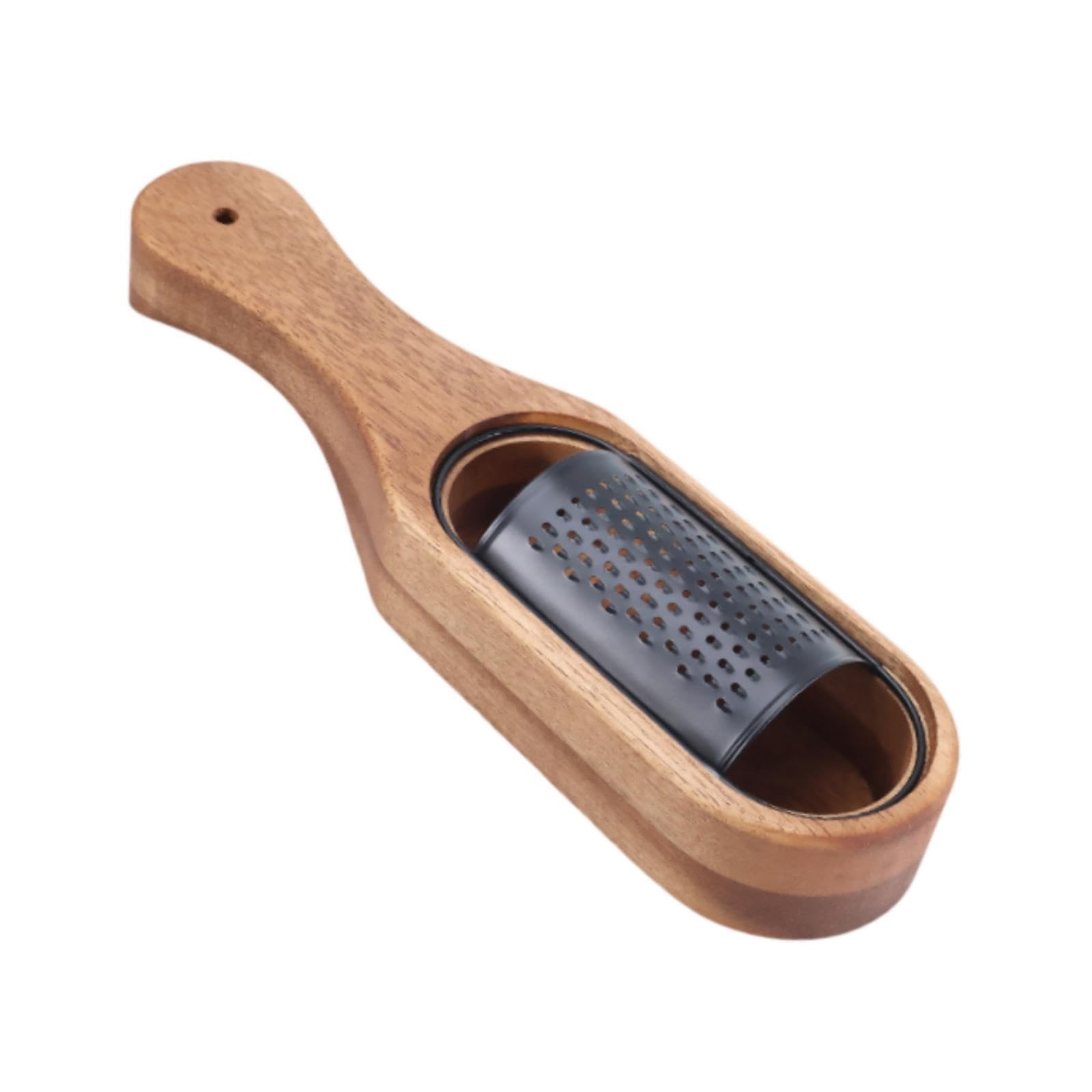 Bothyi Cheese Grater Kitchen Grater Multifunction Rustic Easy to Use Food Shredder Cheese Shredder for Chocolate Vegetables Lemon, with Handle