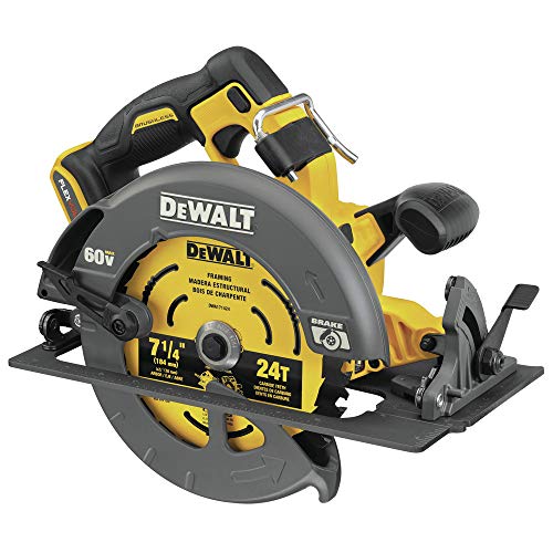 P&U DEWALT FLEXVOLT 60V MAX Circular Saw with Brake, 7-1/4-Inch, Tool Only (DCS578B)