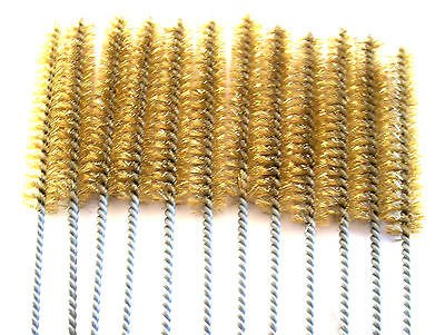 6 Goliath Industrial 16 Brass Wire Tube Cleaning Brush 5/8 TB58B Brushes Gun