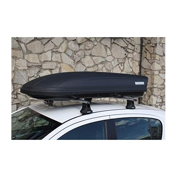 Coffre de Toit Menabo Marathon 400L Noir Mat - Sécurisé