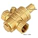 Water Pressure Valve,Pressure Regulator D Eau Brass Dn15 Adjustable Water Pressure Regulator Pressure Reducing Valve With Gauge Meter,Water Pressure Regulator For Tap Water Equipment