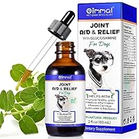 Joint Supplements for Dogs Pain Relief For Dogs With Glucosamine Joints Supplements for Senior Dog Improve Mobility & Flexibility Pet Supplement for Older And Stiff Dog, Beef Flavor - 60 Ml