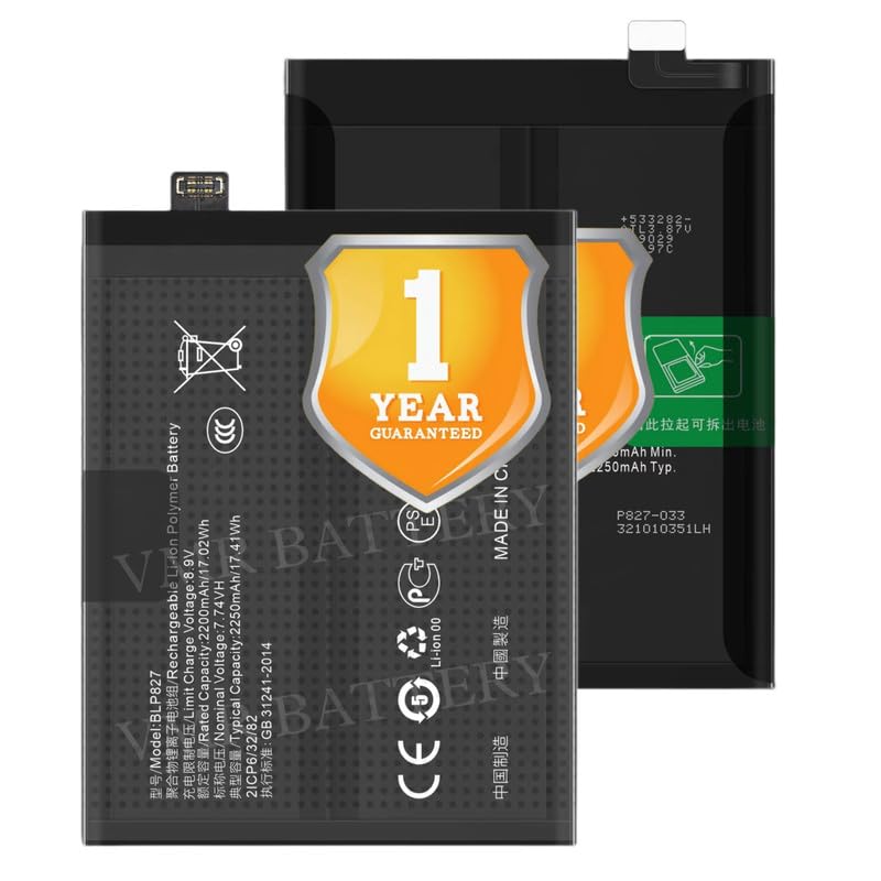 Image of Original BLP827 Battery Compatible for OnePlus 9 Pro (LE2120, LE2121, LE2123, LE2125, LE2127) - (4500mAh) - 1 Year Warranty K7