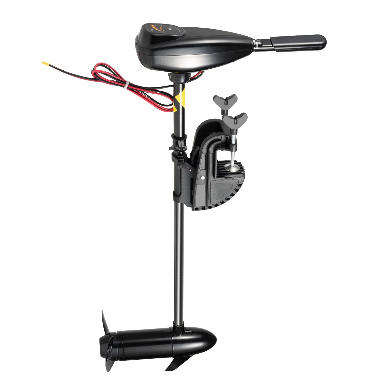 Motor fueraborda de 626 W, 12 V, 80 libras, motor eléctrico fueraborda con 5 marchas hacia adelante y 3 marcha atrás, motor fueraborda 1850 kg fuerza de tracción motor fueraborda motor para bote