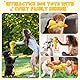 Auzlya Anti Stress Ente Hund,Quack-Quack Duck Hundespielzeug,Interaktives Hundespielzeug Ente,Quietschspielzeug Hund Kuscheltier,Gelbes Quietschspielzeug für Hunde,für Kleine,Mittlere,Große Hunde