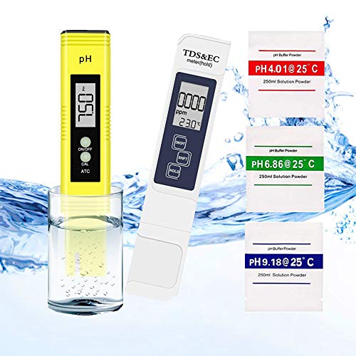 Sanyi Water Quality Test Meter, Professional 4 in 1 TDS Meter Digital Water