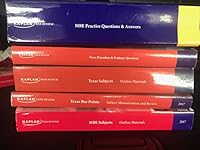 Kaplan Texas Bar Complete Set 2017 1506216439 Book Cover