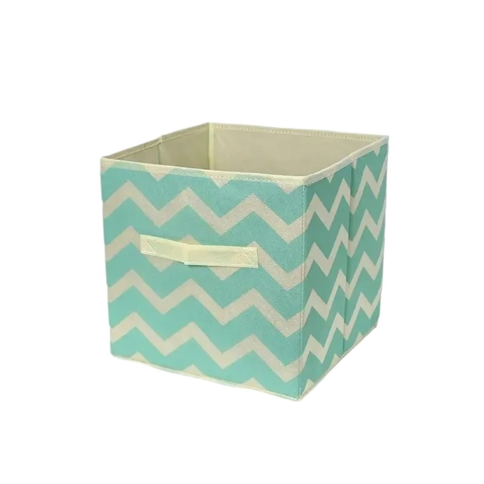 CGUOHU 2pcs Minimalist Storage Box Clothing And Miscellaneous, For Playroom, Closet, Home For Wardrobe Storage(Green,37 * 37 * 37cm)