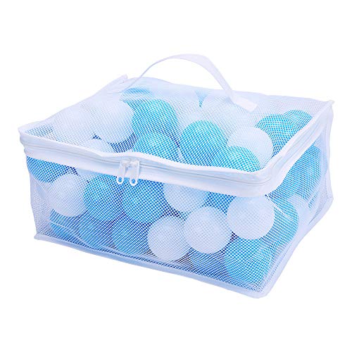 image for PlayMaty Colorful Pit Balls - 2.1inches Plastic Ocean Ball Crush Proof