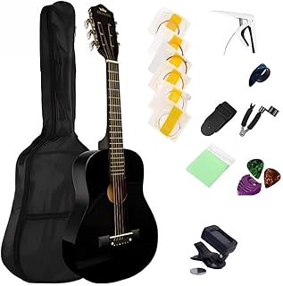 Kit completo de violão acústico para iniciantes com mochila a