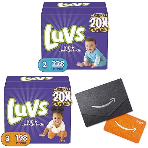 Buy Diapers Size 2, 228 Count and Size 3, 198 Count Luvs Ultra