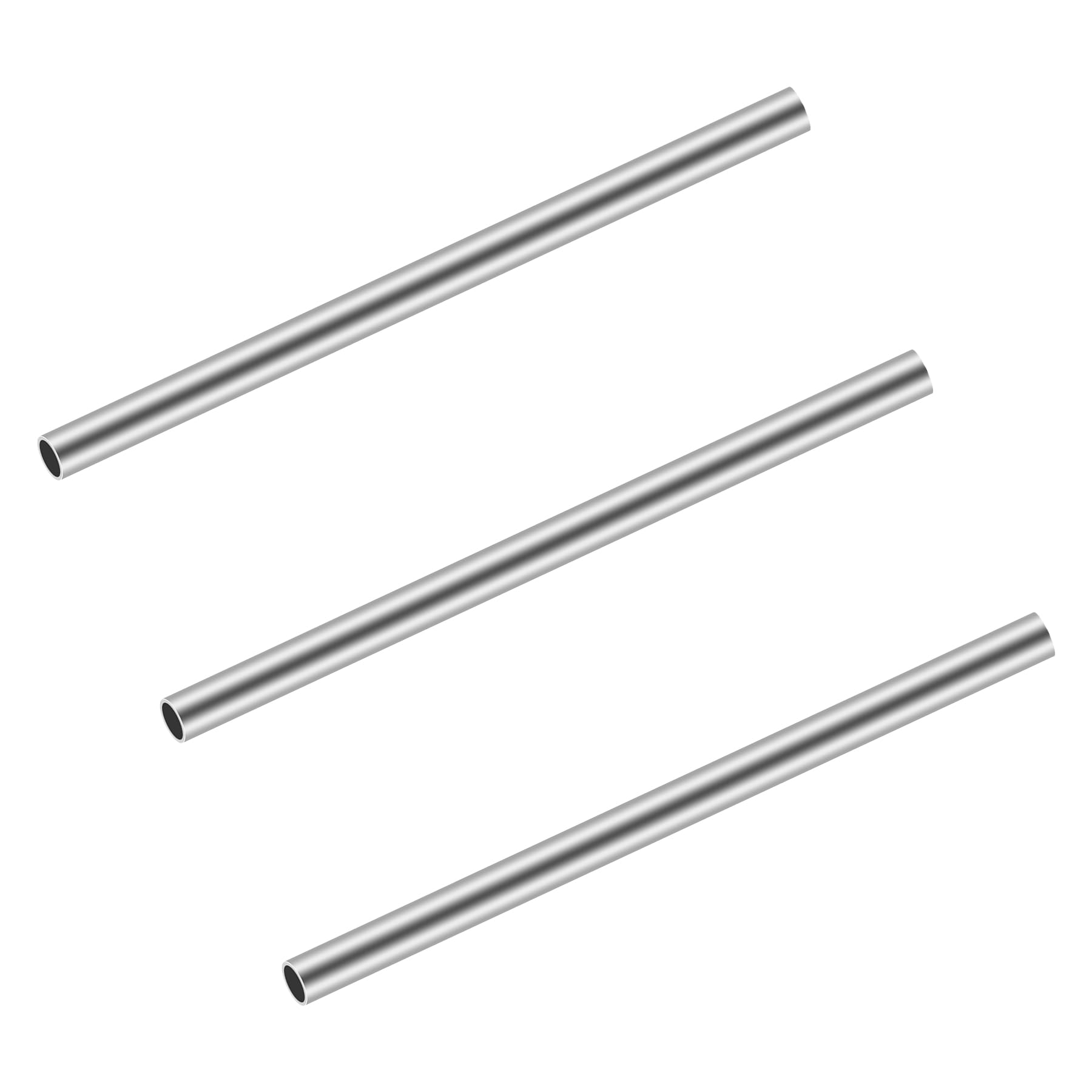 iMeistek 304 Stainless Steel Tubes, 13mm OD X 1mm Wall Thick 250mm Length Seamless Stainless Steel Industrial Straight Round Pipe (3PCS