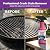 3Pcs Fast-Acting Heavy-Duty Grill Degreaser Spray,BBQ Grill Cleaner for Outdoor Grills, Multi-Purpose Grease Remover for Oven Stove Air Fryer Grill