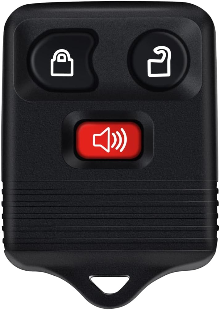 cciyu CWTWB1U331 Keyless Entry Remote Car Key Fob Clicker Transmitter Alarm 1X 3 Buttons fits for Ford Edge for F150 98-16 for M azda for L incoln for F ord for M ercury Series CWTWB1U331