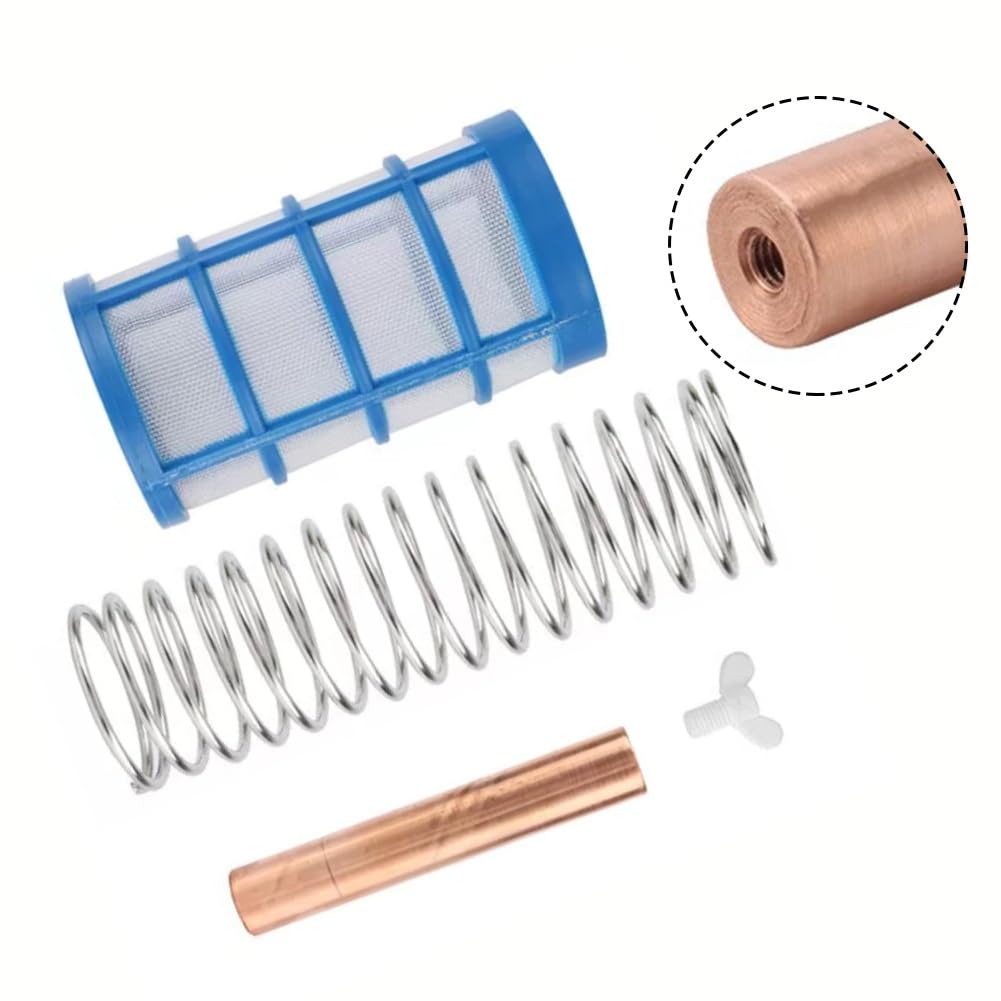 Kit de Reemplazo de Ánodo de Cobre para Piscina Solar, Accesorios Varilla Purificación, Repuestos Productos Químicos para Piscina, Herramientas de Limpieza de Jardín para Pruebas