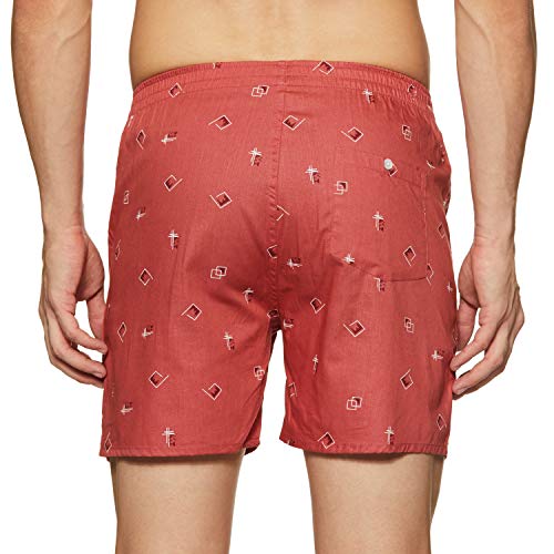 Image of Longies Men's Cotton Printed Regular Boxer Shorts