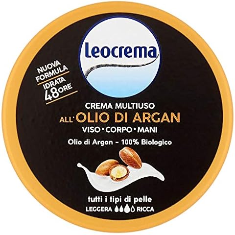 Leocrema - Multi-Purpose Cream - Face, Body, Hands with Argan Oil - 150 ml Cover