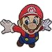 ELLU Mario Patch Ferro Cucire su Distintivo Ricamo Super Mario Bros Video Game