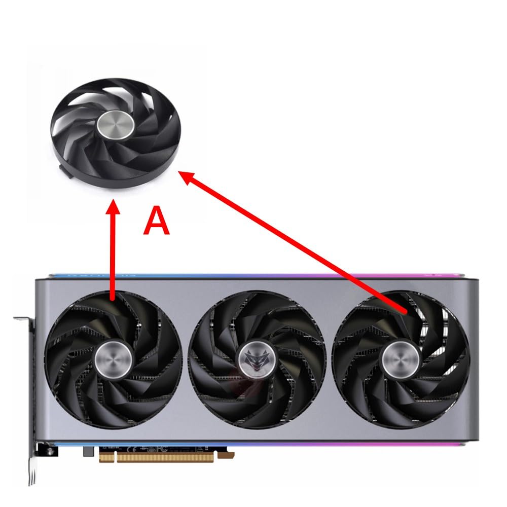 Amazon.com: RAKSTORE FD10015M12D Graphics Card Cooling Fan