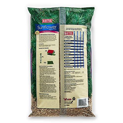 Kaytee Sunflower Hearts And Chips Bird Seed, 8-Pound #TOP1