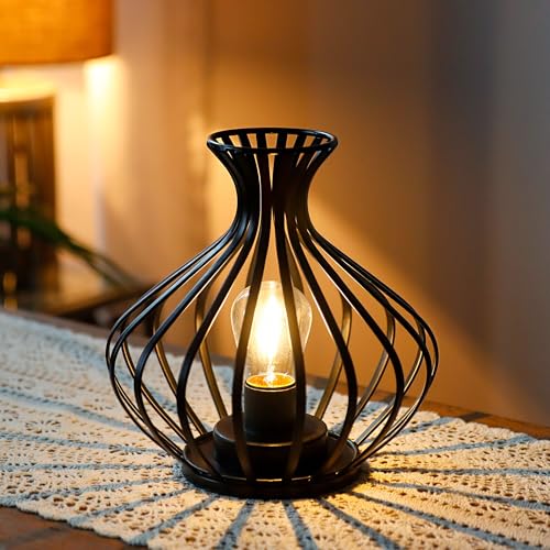 Jhy Design Decorations Outdoor Table Lamp Nightlight 7.5''High Modern Style Battery Powered Lamp thumb #3