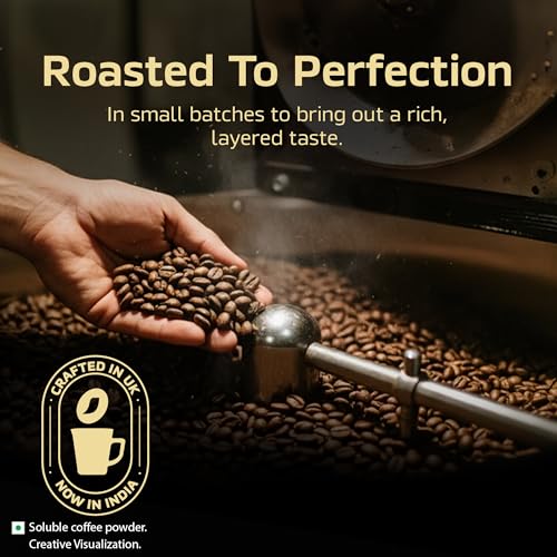 Image of NESCAFE Roastery | Premium Imported Coffee | Medium Roast | Crafted by Master Roasters |Elevate your Coffee Experience | Rich & Intense Taste | 95g Tin (New Launch) Canister