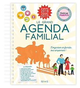Book's Cover of Le grand agenda familial 2018-2019