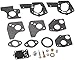 Queta Carbu Kit de Réparation, Membrane et Joints pour Carburateur Pour Briggs & Stratton 3-5 HP, PS 135292, 135292, 135232, 135212, 495606, 494624, 695547, 697014, 697153, 697776, 698083