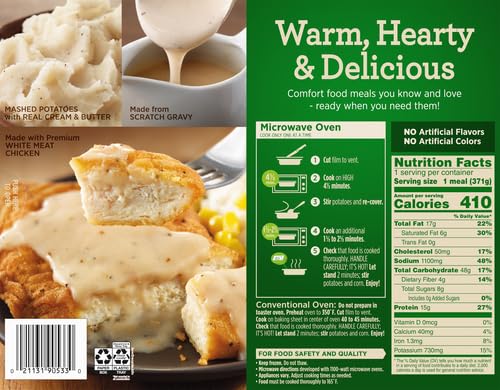 Marie Callender'S Country Fried Chicken And Gravy, Frozen Meal thumb #2