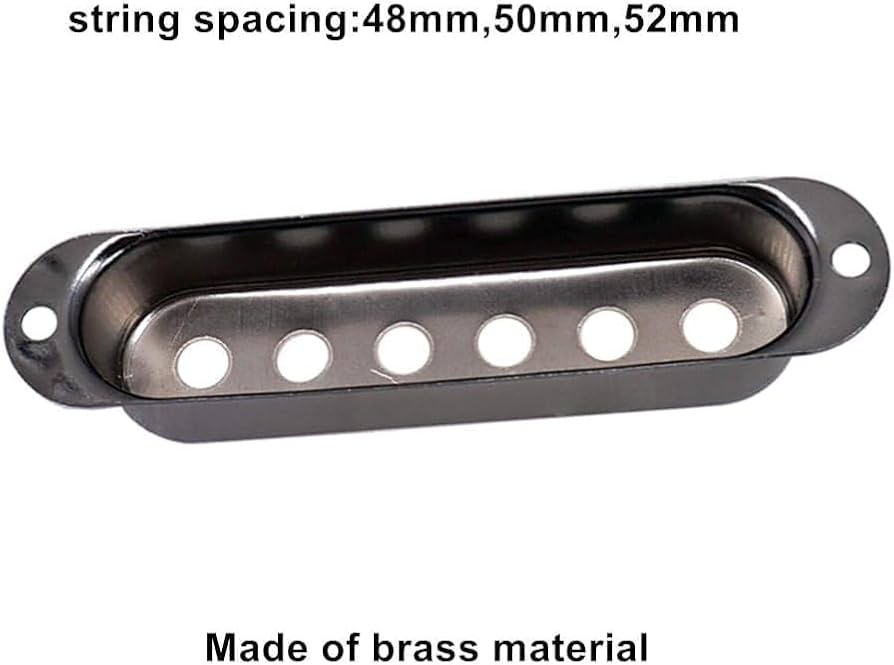 Amazon | ギターピックアップカバー3個、真鍮シングルコイル
